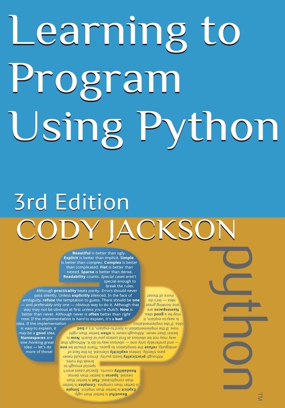 Front cover_Learning to Program Using Python