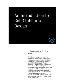 Front cover_An Introduction to Golf Clubhouse Design