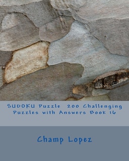 SUDOKU Puzzle 200 Challenging Puzzles with Answers Book 16