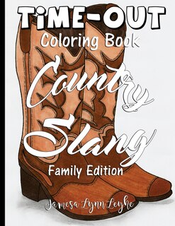 Front cover_Country Slang Time-Out Adult Coloring Book