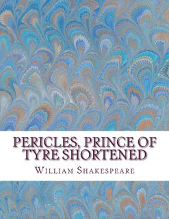 Front cover_Pericles, Prince of Tyre Shortened