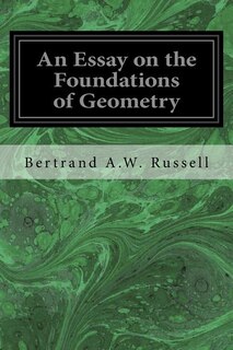 Couverture_An Essay on the Foundations of Geometry