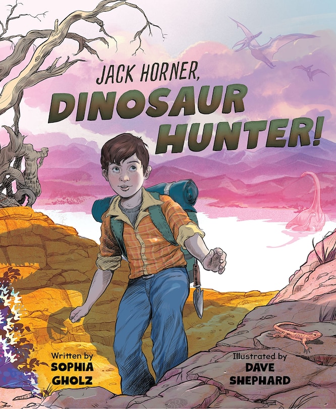 Couverture_Jack Horner, Dinosaur Hunter!