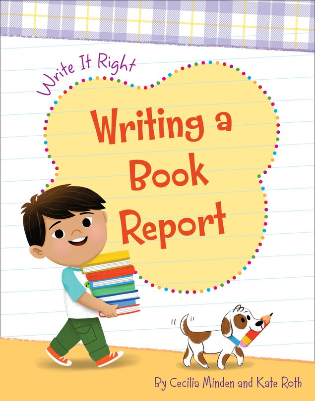 Front cover_Writing a Book Report