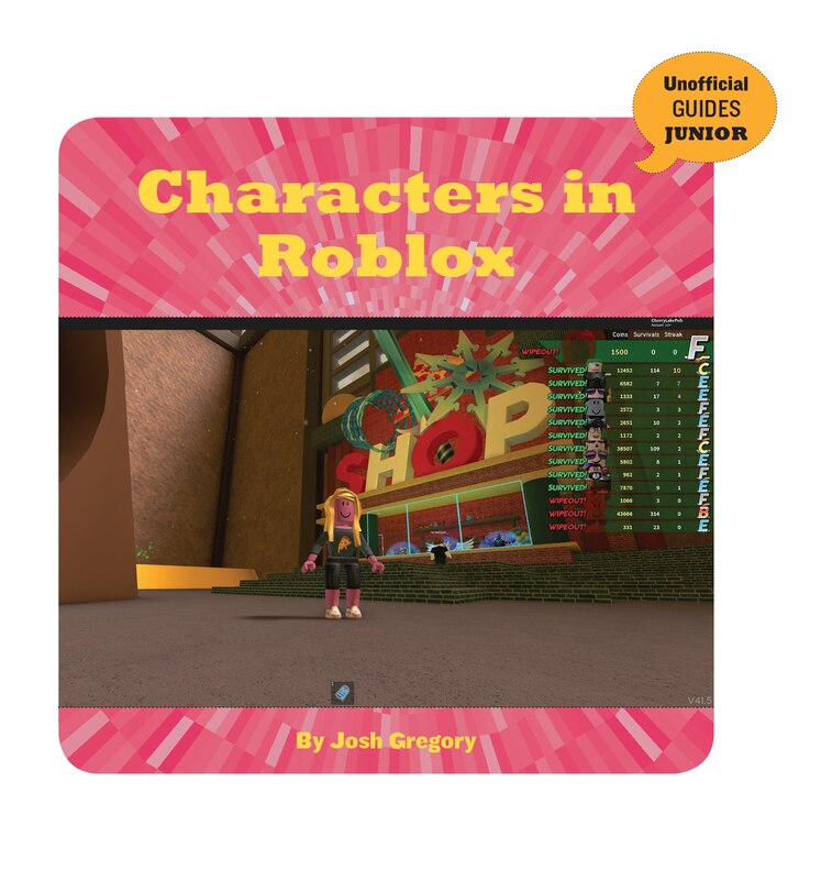 Front cover_Characters in Roblox