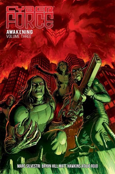 Front cover_Cyber Force: Awakening Volume 3