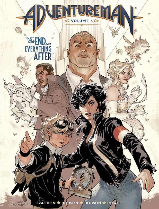 Front cover_Adventureman Volume 1: The End and Everything After