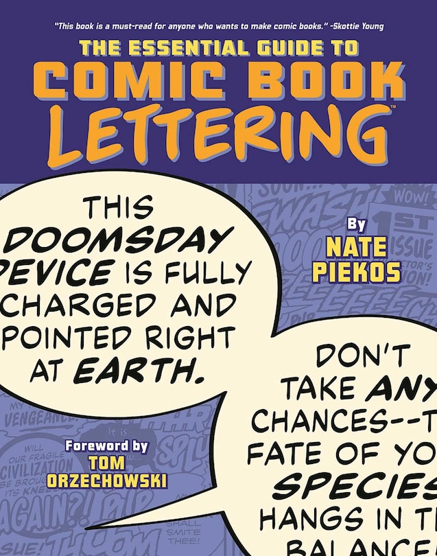 Front cover_Essential Guide To Comic Book Lettering