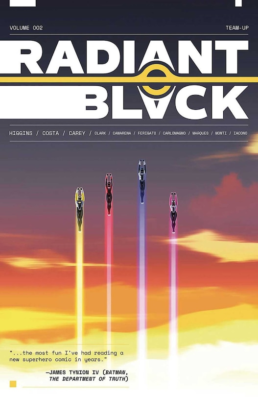 Couverture_Radiant Black Volume 2: Team-Up