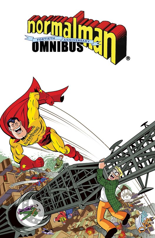 Front cover_Normalman 40th Anniversary Omnibus