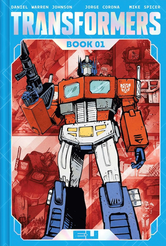 Front cover_Transformers Deluxe Edition Book One