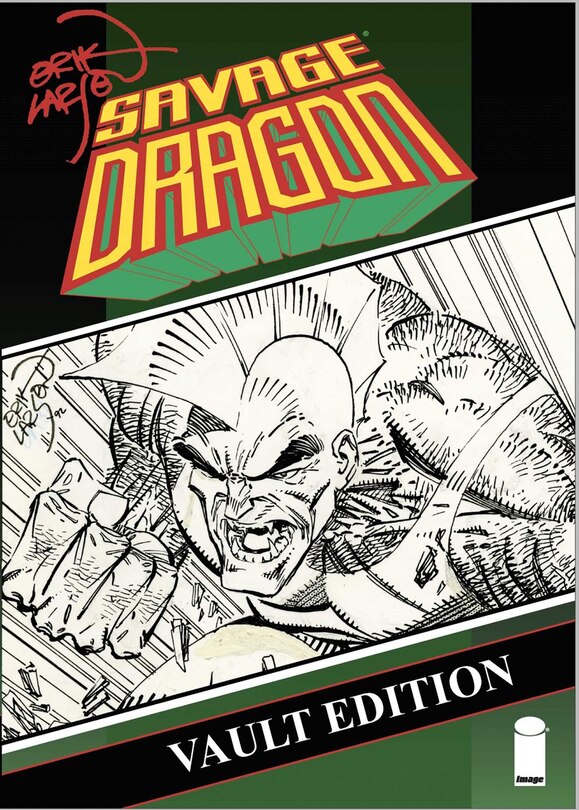 Front cover_Savage Dragon Vault Edition Vol. 1