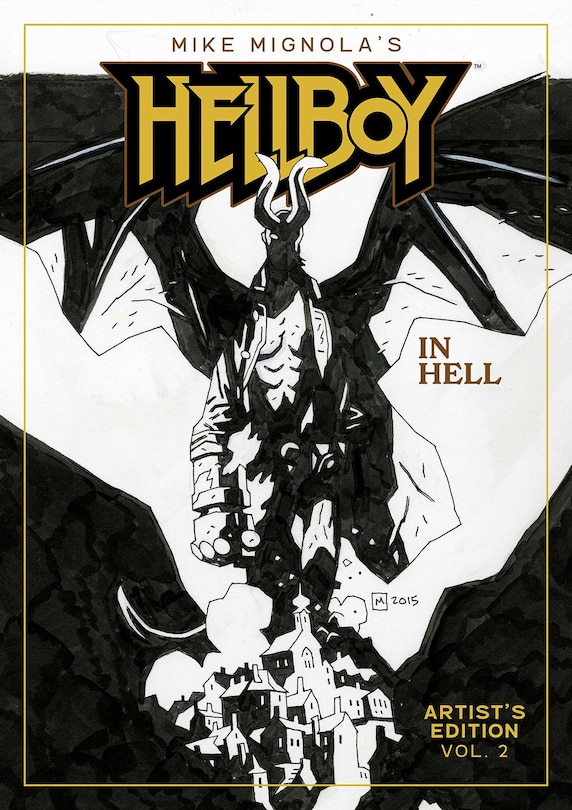 Front cover_Mike Mignola's Hellboy In Hell Book 2 Artist's Edition