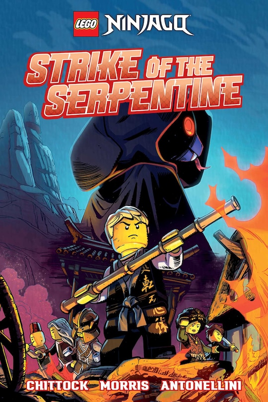 Front cover_LEGO Ninjago: Strike of the Serpentine (Graphic Novel)