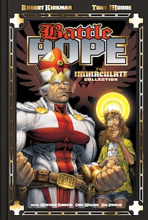 Front cover_Battle Pope 25th Anniversary Deluxe Hardcover
