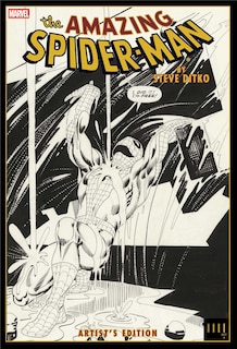 Front cover_The Amazing Spider-Man by Steve Ditko Artist's Edition