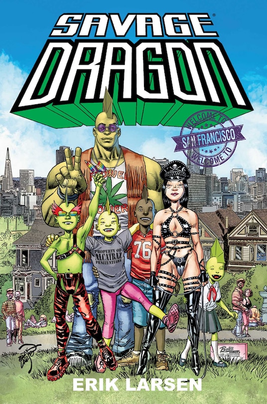 Couverture_Savage Dragon: Welcome to San Francisco