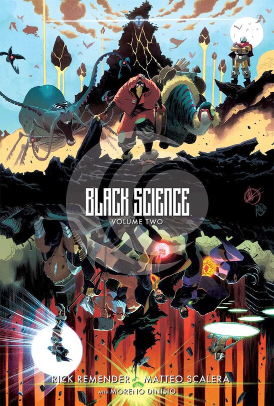 Front cover_Black Science Volume 2: Transcendentalism 10th Anniversary Deluxe Hardcover