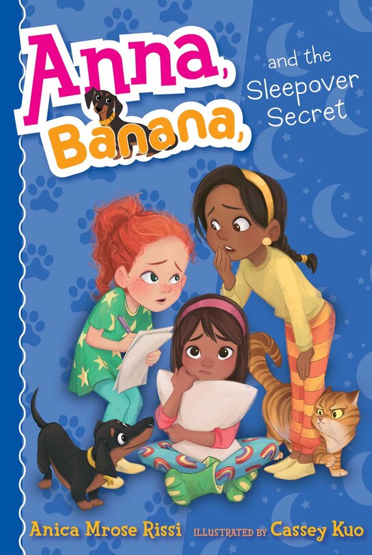 Front cover_Anna, Banana, and the Sleepover Secret