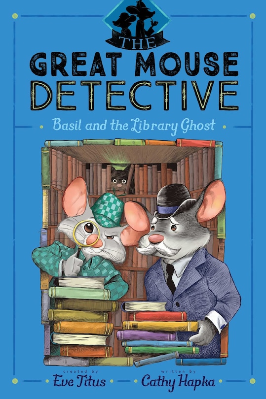 Couverture_Basil And The Library Ghost