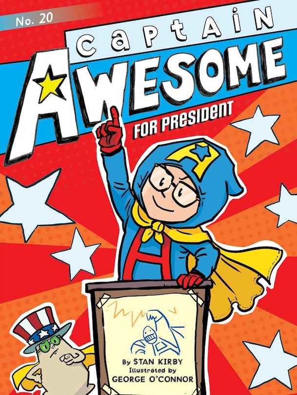 Front cover_Captain Awesome for President