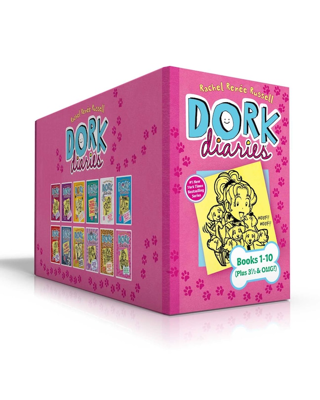Front cover_Dork Diaries Books 1-10 (Plus 3 1/2 & OMG!) (Boxed Set)