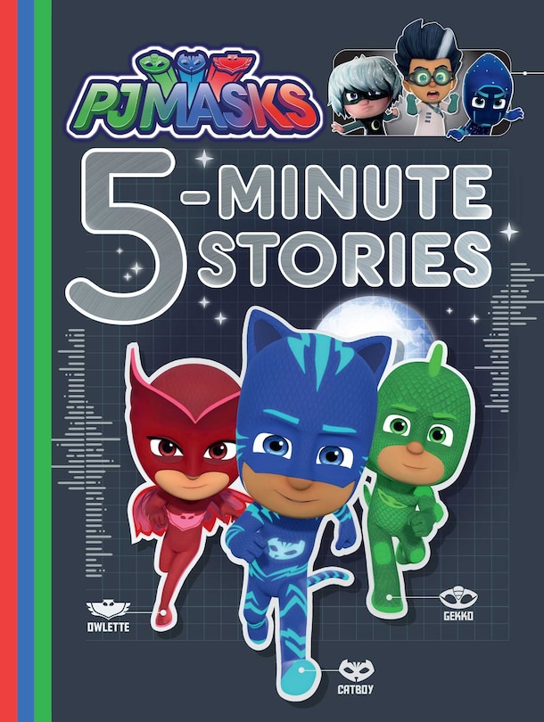 Front cover_PJ Masks 5-Minute Stories