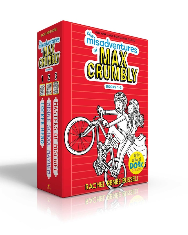 Front cover_The Misadventures of Max Crumbly Books 1-3 (Boxed Set)