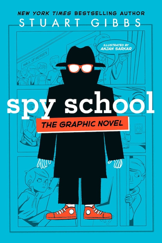 Front cover_Spy School The Graphic Novel