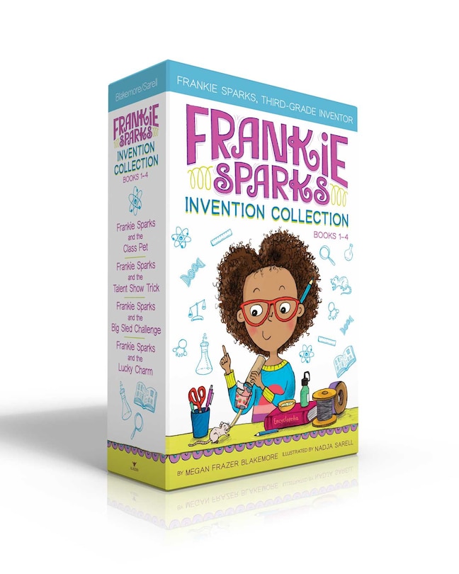 Couverture_Frankie Sparks Invention Collection Books 1-4 (Boxed Set)