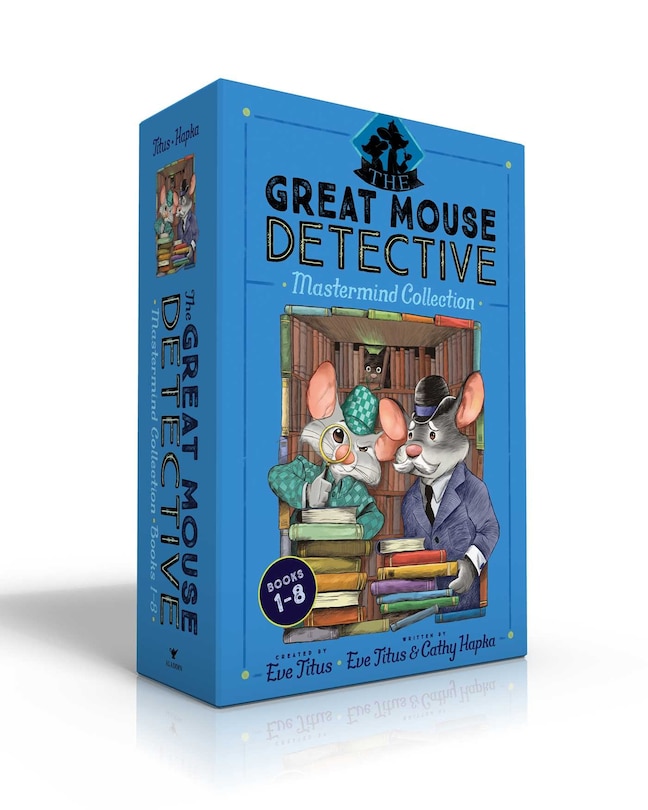 Front cover_The Great Mouse Detective Mastermind Collection Books 1-8 (Boxed Set)