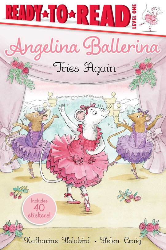 Front cover_Angelina Ballerina Tries Again