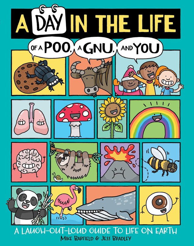 Front cover_A Day in the Life of a Poo, a Gnu, and You