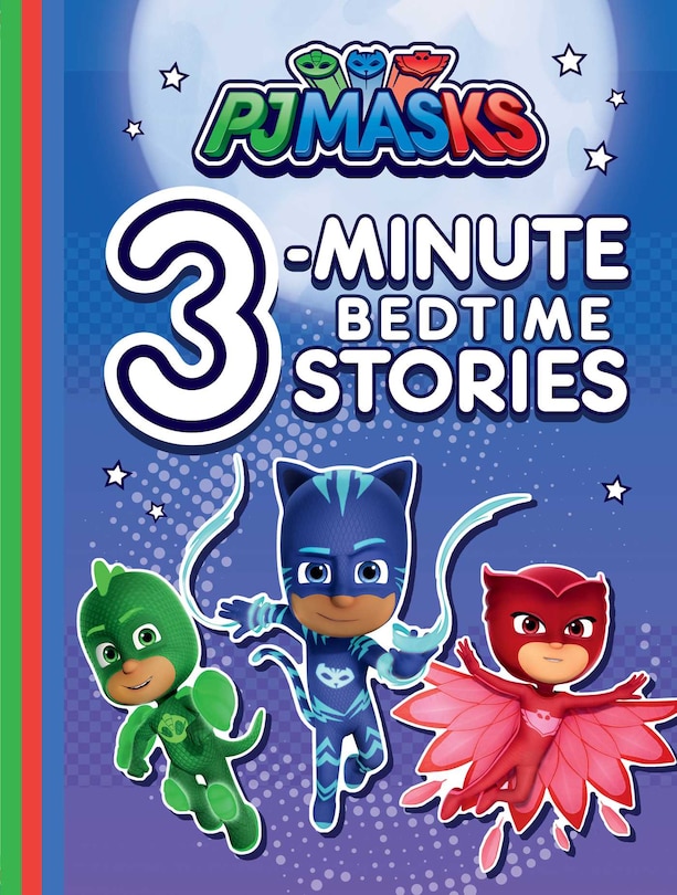 Front cover_Pj Masks 3-minute Bedtime Stories