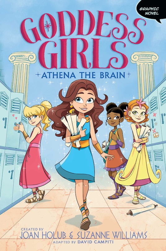 Front cover_Athena The Brain Graphic Novel