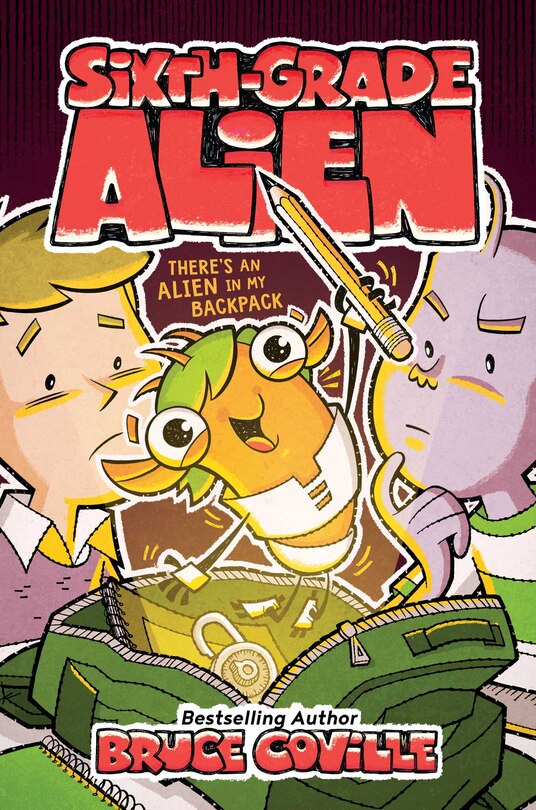 Front cover_There's an Alien in My Backpack