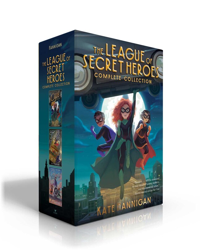 Front cover_The League of Secret Heroes Complete Collection (Boxed Set)