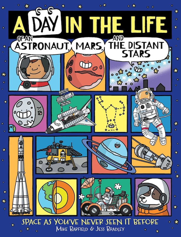 Front cover_A Day in the Life of an Astronaut, Mars, and the Distant Stars