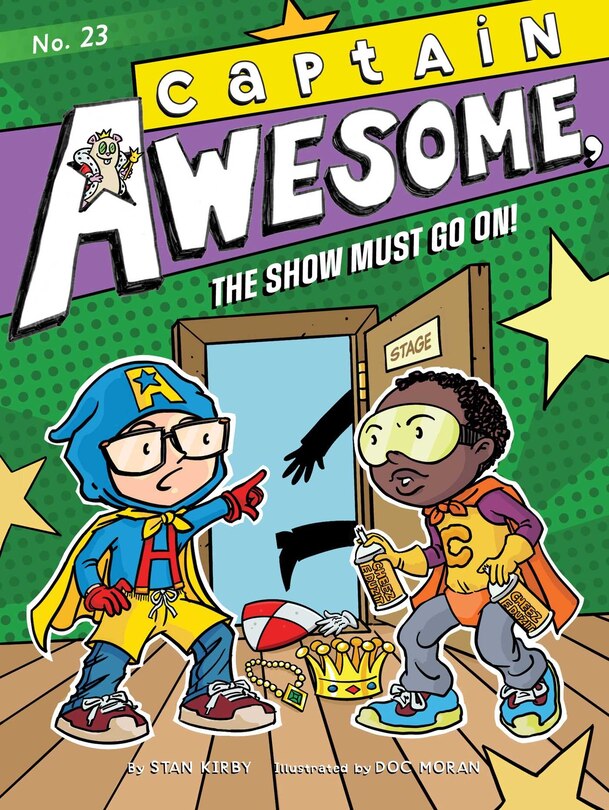 Couverture_Captain Awesome, the Show Must Go On!