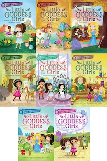 Little Goddess Girls Hello Brick Road Collection (Boxed Set): Athena & the Magic Land; Persephone & the Giant Flowers; Aphrodite & the Gold Apple; Artemis & the Awesome Animals; Athena & the Island Enchantress; Persephone & the Evil King; Aphrodite & the Magical Box; Artemis & the Wishing Kitten (QUIX Books)