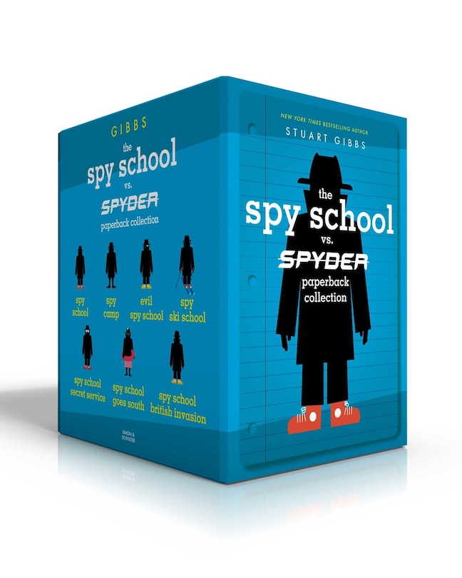 Front cover_The Spy School vs. SPYDER Paperback Collection (Boxed Set)