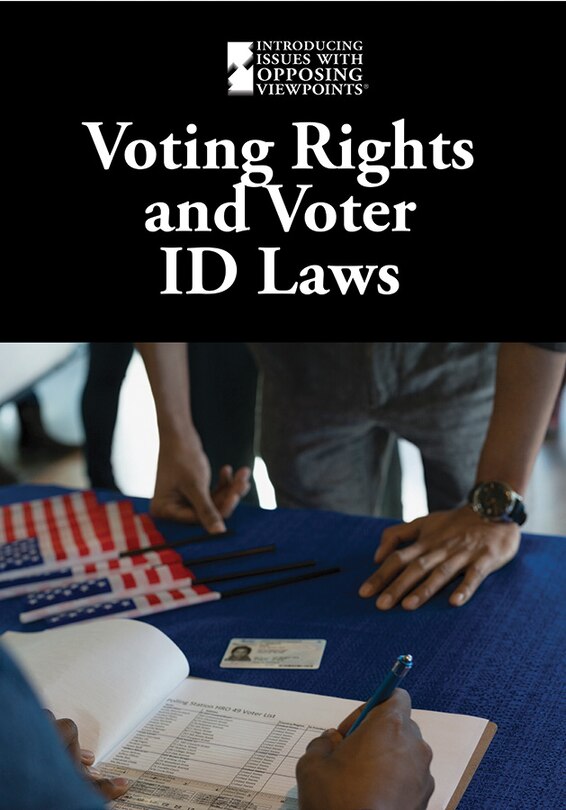 Couverture_Voting Rights and Voter Id Laws
