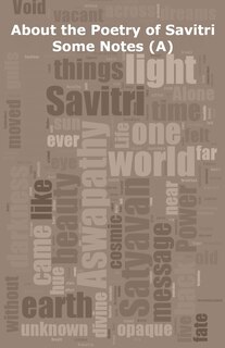 Front cover_About the Poetry of Savitri