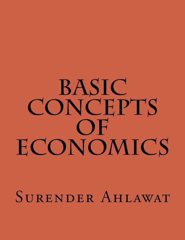 Front cover_Basic Concepts of Economics