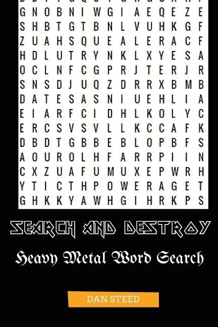 Front cover_Search And Destroy Word Search