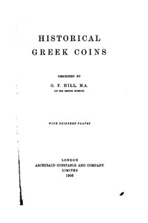 Couverture_Historical Greek Coins