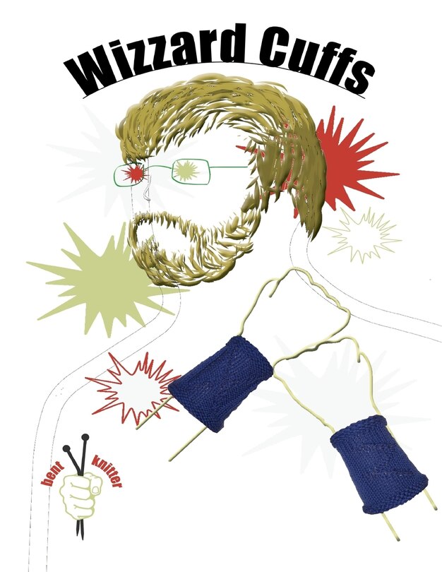 Front cover_Wizard's Cuffs - 23 knitting patterns