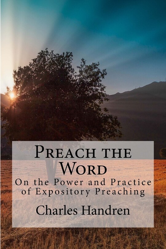 Couverture_Preach the Word