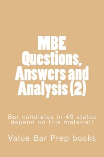 Couverture_MBE Questions, Answers and Analysis (2)