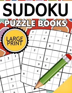 Front cover_Sudoku Puzzle Books LARGE Print